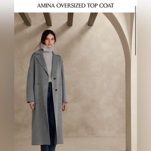 Banana Republic Amina oversized coat